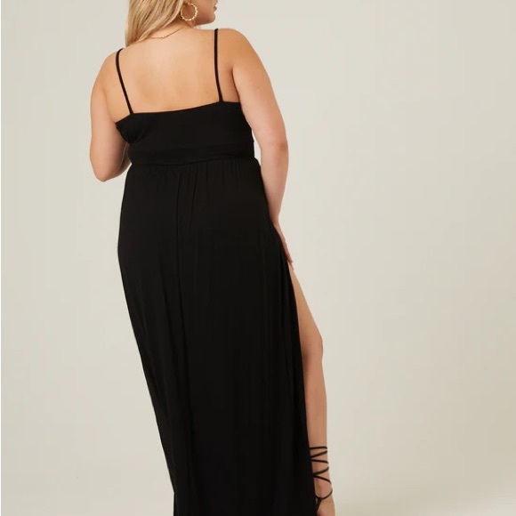 2020AVE PLUS SIZE DOUBLE SLIT TANK DRESS 1XL - Picture 3 of 5